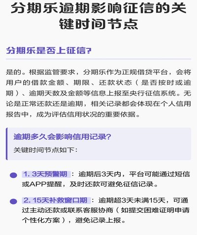 分期乐提现微信上征信吗