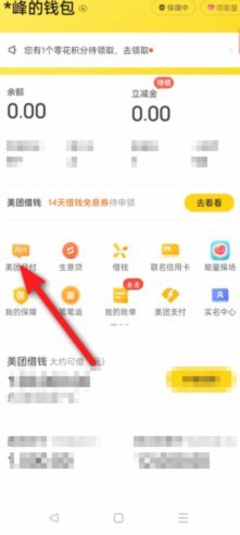 美团月付退款去哪儿了