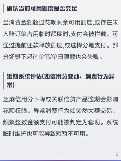 花呗额度冻结、账单争议？高能问题自查与解决方案